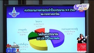 ศึกเลือกตั้ง 62 : ก.กลาโหม ชี้แจงงบกองทัพอย่างละเอียด