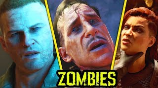 BLACK OPS 4 ZOMBIES: THE MOVIE - ALL EASTER EGG CUTSCENES, INTROS AND FULL STORYLINE (Part 1)
