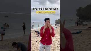 Tips Pose Foto Di Tempat Umum! #shorts