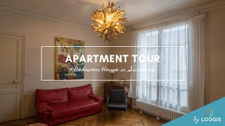 Apartment Tour // Furnished  126m2 in Paris – Ref : 6H219351