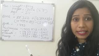 How to calculate your calories || BMR formula || FitFunda