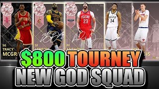 $800 TOURNAMENT AND THE GREATEST MYTEAM EVER IN NBA 2K18 MYTEAM