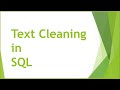 SQL Review Data Cleaning: Remove Special Characters and Fix NULLs