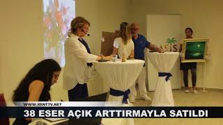 38 ESER AÇIK ARTTIRMAYLA SATILDI