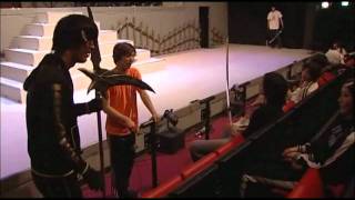 Sengoku Basara Stage Show 2009 BEHIND THE SCENES [Part 1 of 3]