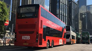 [龜速妖后玻璃梯] 🇭🇰Hong Kong Bus 九龍巴士 KMB Volvo B8L x MCV EvoSeti V6X96 XG9086 @ 978 粉嶺華明➡️灣仔北 全程 無剪輯