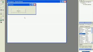 Visual basic 6 tutorial 2 -Simple Msgbox