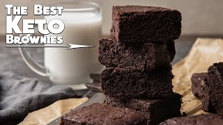Best Keto Brownies Recipe | Fudgy Coconut Flour Brownies | Low Carb Gluten Free