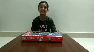 Mechanix game unboxing How to make #chair with #mechanix #game Engineering system for creative kids