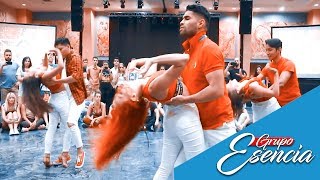 Carlos y Alejandra - Melodia de Amor / Bachata dance Grupo Esencia Madrid / workshop bachatarte 2019