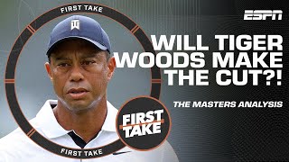 Why it will be VERY HARD for Tiger Woods to make the cut at The Masters 😦 | First Take