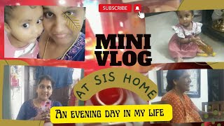 ചേച്ചിയുടെ വീട്ടിൽ ഒരു വൈകുന്നേരം|mini vlog| rainy day|MRFamilyy