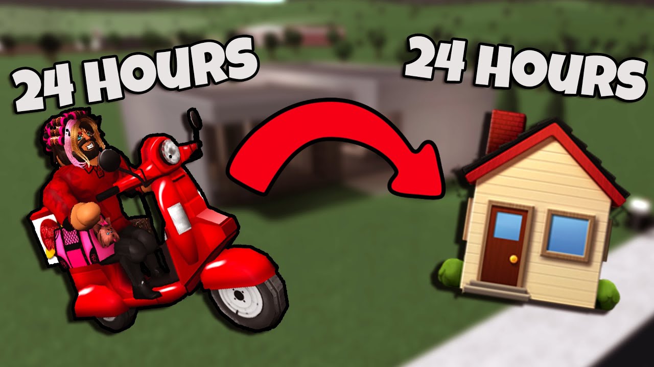 Bloxburg 24 Hour CHALLENGE!! - YouTube