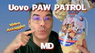 Apriamo l’Uovo di Pasqua PAW PATROL - supermercato MD 2025