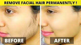 How To Remove Facial Hair Permanently At Home In One Day