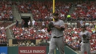 SF@STL: Petit fans five over six innings