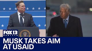 Elon Musk says USAID needs to be shut down | FOX 13 Seattle