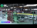 fully auto glass processing line from cutting to tempering smart intelligent glass factory