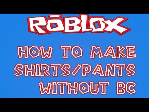 How To Make Shirts On Roblox Without Bc 2018