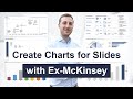 Data Visualization for Slide Presentations - Storytelling, Charts, Formatting