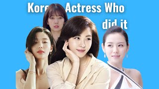 Top 5 korean actress who did it on screen 2024