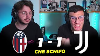 UN PUNTO GUADAGNATO ALLA LAZIO! Bologna-Juventus 1-1 | Live Reaction