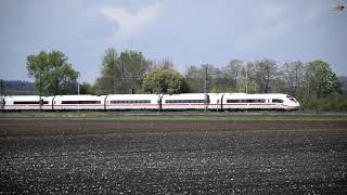 Eisenbahnverkehr in Malching - Güterzüge bis die Schwarte kracht, Sonderzug mit 110 und mehr...