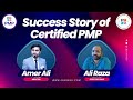 Ali Raza Clears PMP with All Above Target - Here's How He Did It!