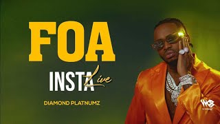 #LIVE FOA INSTALIVE WITH DIAMOND PLATNUMZ