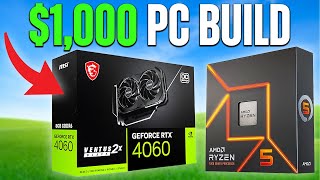 POWERFUL $1,000 AM5 Gaming/Streaming PC Build (with Parts List)