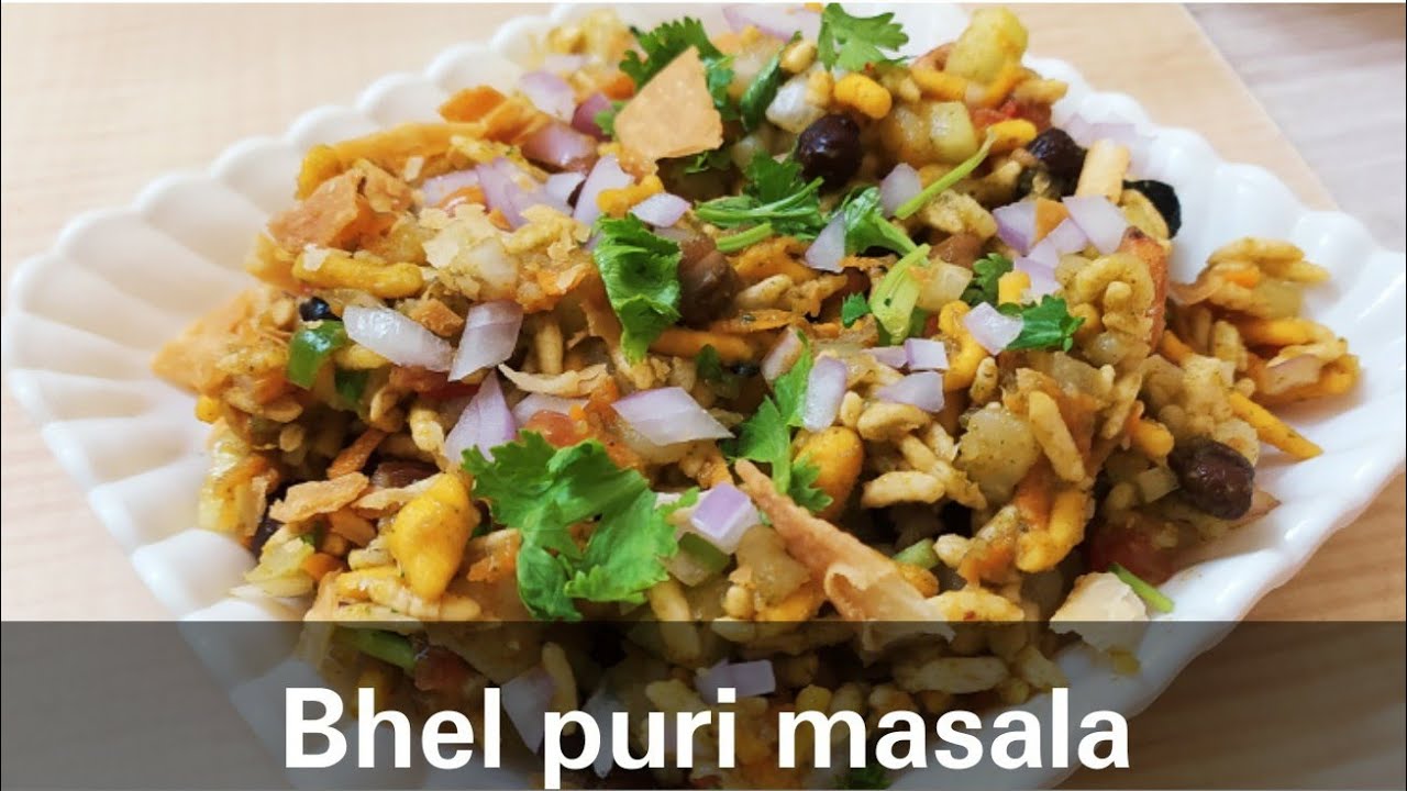 Bhel Puri Masala| How To Make Bhel Puri| Evening Chaat Recipes|Simple ...