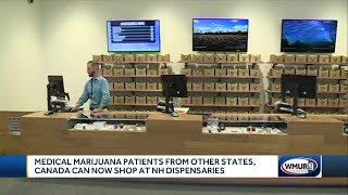 Medical marijuana patients from other states, Canada can now shop at NH dispensaries
