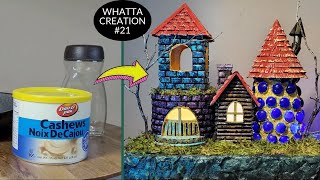 DIY Fairy House Using Waste Containers | Casa de Hadas | Сказочный дом | परियों का घर
