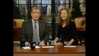 Regis and Kelly Host Chat - March 22, 2001