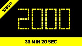 ⏱ 2000 Sec Timer / 🔊 Alarm / 👍 Simple Timer