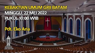 Mengenal Bapa leluhur - Batu dalam hidup Yakub - Ibadah Minggu 22 Mei 2022 | Pdt. Eko Aria