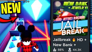 [FULL GUIDE] Jailbreak BANK VAULTS UPDATE.. (New Lighting, RACING, Jewelry Store) | Roblox Jailbreak