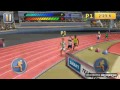 athletics summer sports 2 gameplay 100m 110m hudules 400m 100×4m 1500m