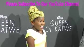 Trinitee Stokes at the Premiere Of Disney's Queen Of Katwe at The El Capitan Theatre in Hollywood