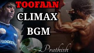 Toofaan - Climax BGM | Farhan Akhtar , Mrunal Thakur | Amazon Prime Video | Keyboard By Prathish