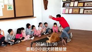 鹿和訓犬小小訓犬師體驗營2024年11月30日鹿和小小訓犬師體驗營#等你來體驗ll長大後我也要當訓犬師#鹿和訓犬學校#鹿大 訓犬#鹿和狗狗專屬住宿旅館