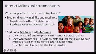 Using Pre Assessments