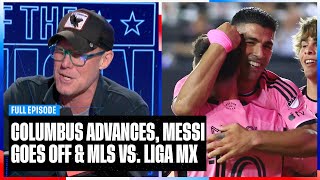 Columbus Crew advance to finals, Messi’s historic performance, Pulisic assists in AC Milan draw