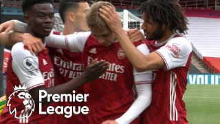 Emile Smith Rowe volleys Arsenal in front of West Brom | Premier League | NBC Sports