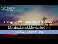 Proper 23 - Sunday - October 11, 2020 @ 8 am