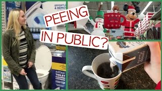 PEEING IN PUBLIC?! || Talia Lea Vlogs