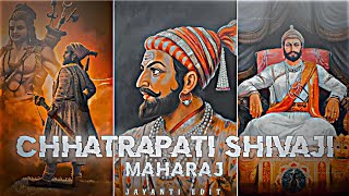 Chhatrapati Shivaji Maharaj Jayanti Edit 🙏🚩