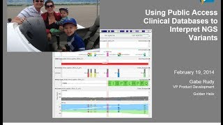 Using Public Access Clinical Databases to Interpret NGS Variants