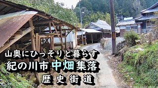 【廃村と限界ムラ】かつて栄えた村は今　和歌山県紀の川市中畑