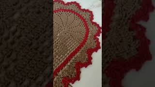 tapete oval #croche #crochet #shortvideos